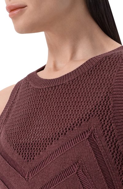 Платье из вискозы и хлопка BOSS, арт. 50557603, фото 4