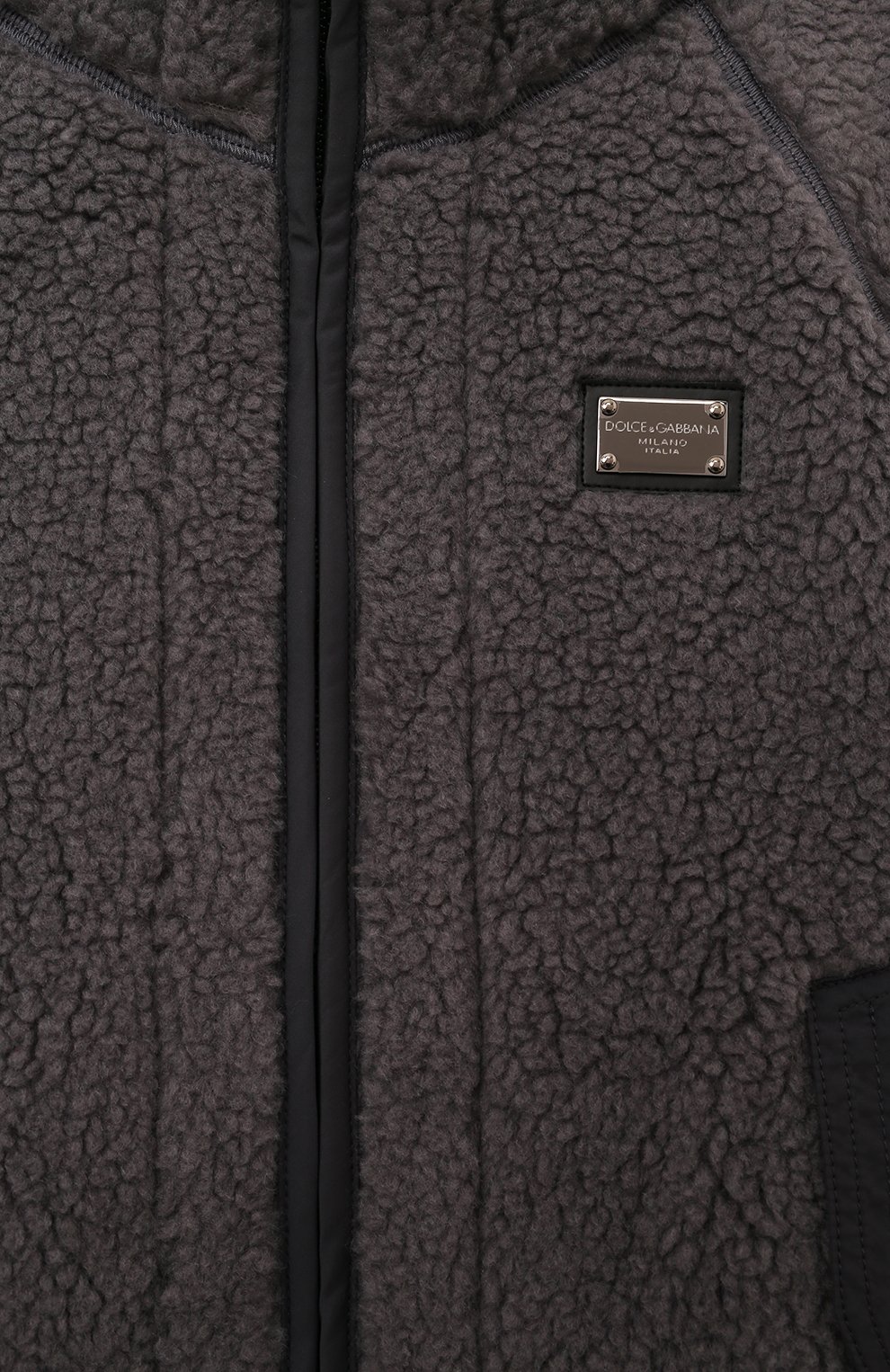 Куртка из экомеха DOLCE & GABBANA, арт. L4JB7D/G7N1S, фото 3