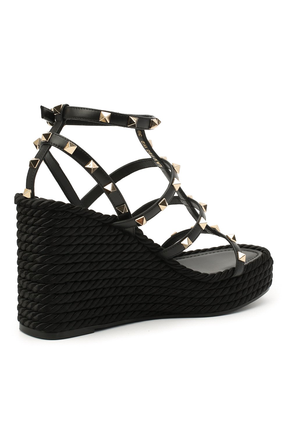 Кожаные босоножки rockstud VALENTINO, арт. VW2S0F95/BAE, фото 5