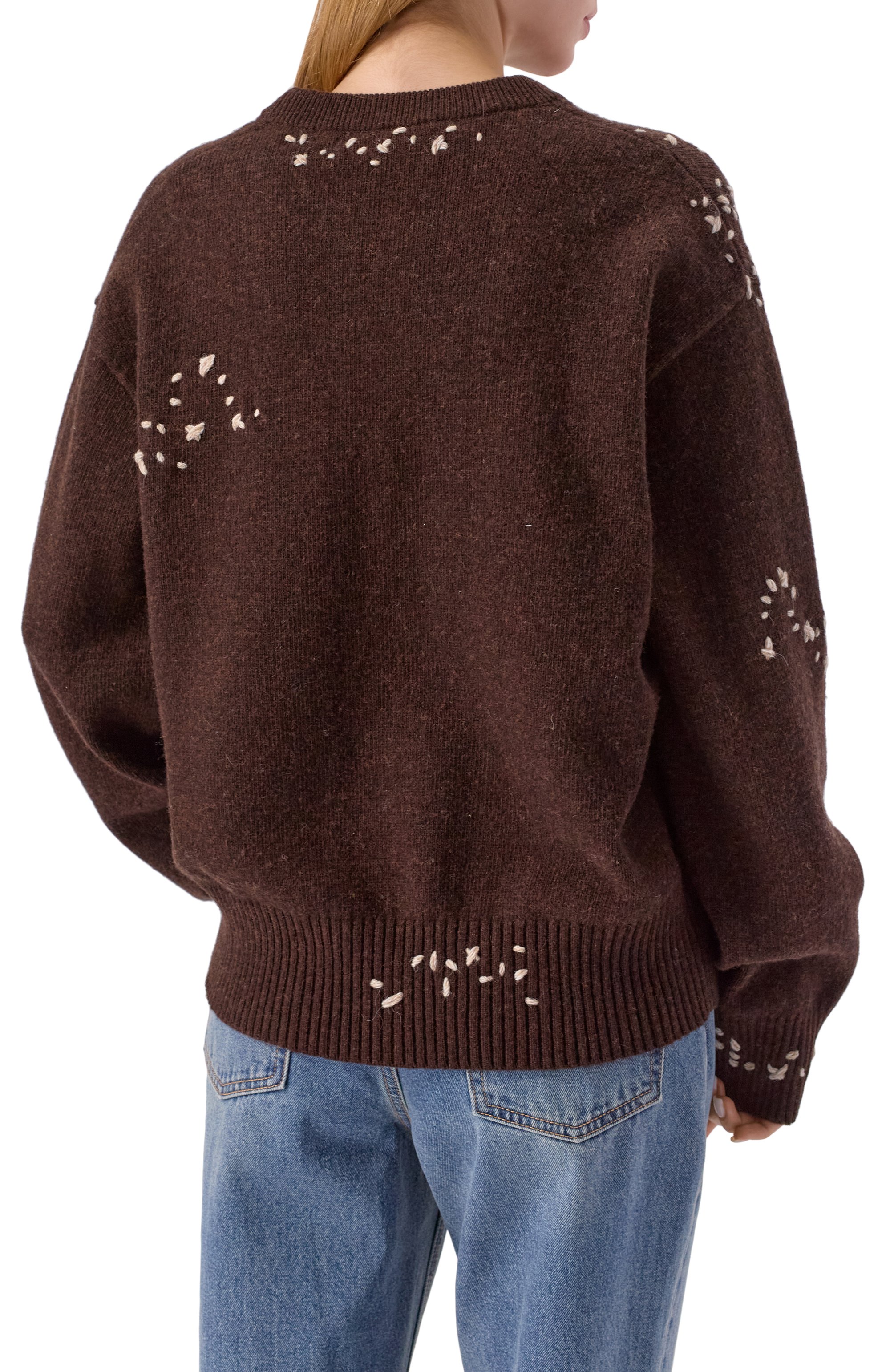 Свитер DOMREBEL, арт. 0FFICE KNIT CREWNECK, фото 4