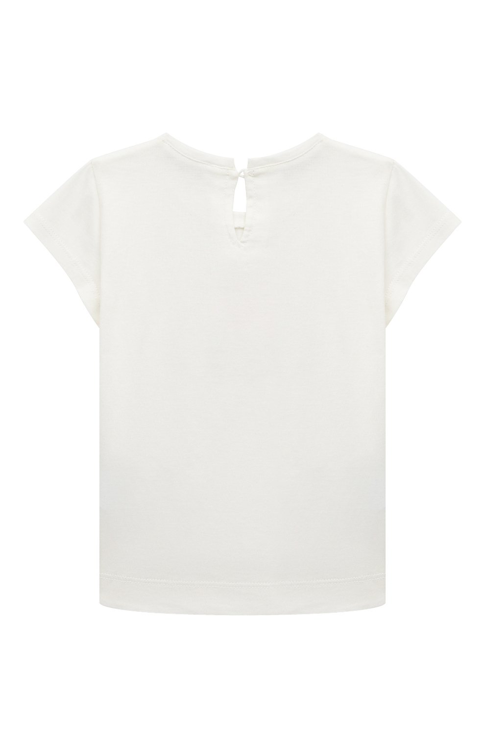 Хлопковая футболка MONNALISA, арт. 310600, фото 2