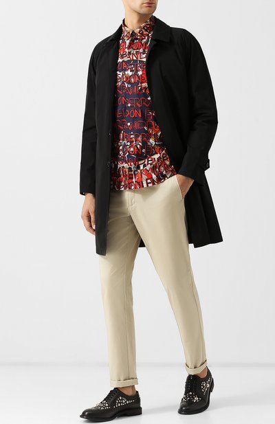 Хлопковые брюки BURBERRY, арт. 8001119, фото 2