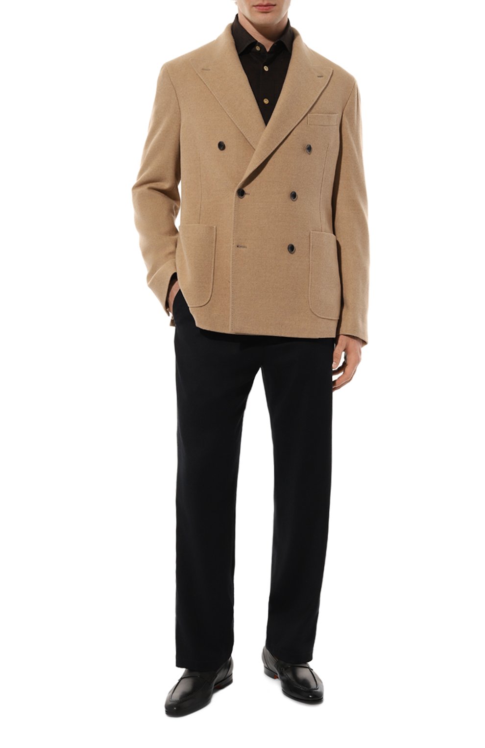 Кожаные лоферы levante SANTONI, арт. MCLG16451SA3BSG8N01, фото 2