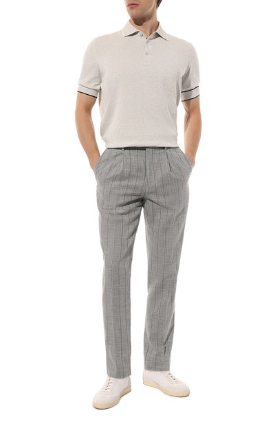 Хлопковое поло BRUNELLO CUCINELLI, арт. M29802035, фото 2