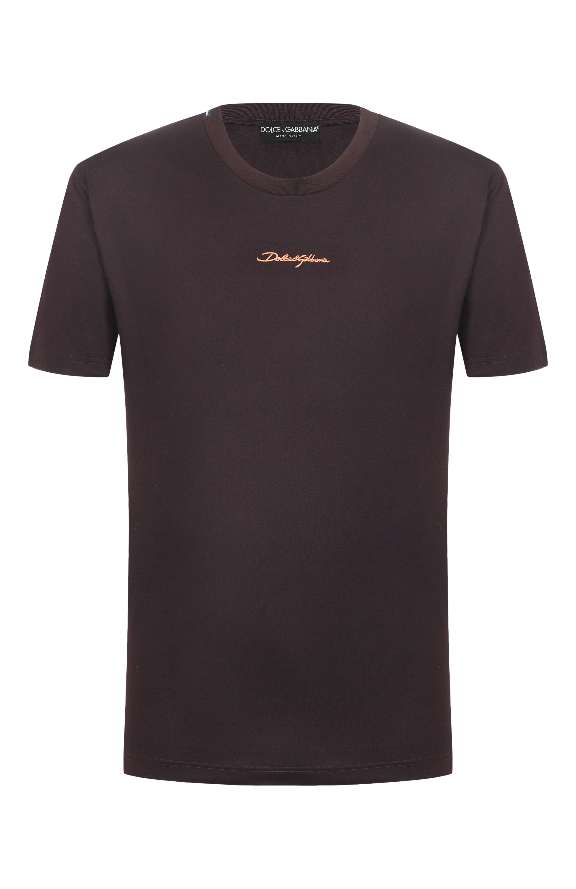 Хлопковая футболка DOLCE & GABBANA, арт. G8RN8Z/G7P0C, фото 1