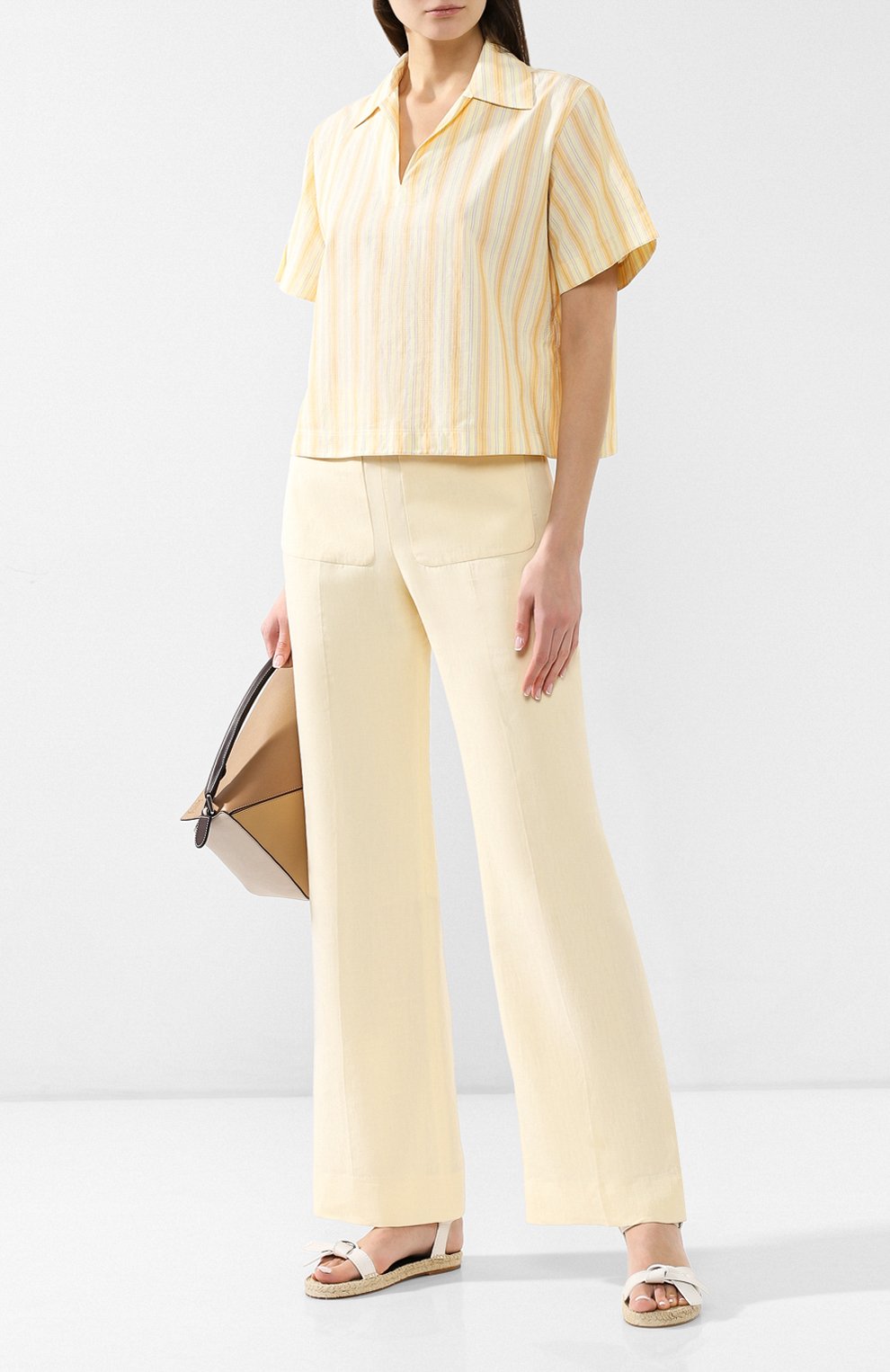 Льняные брюки ACNE STUDIOS, арт. AK0064, фото 2