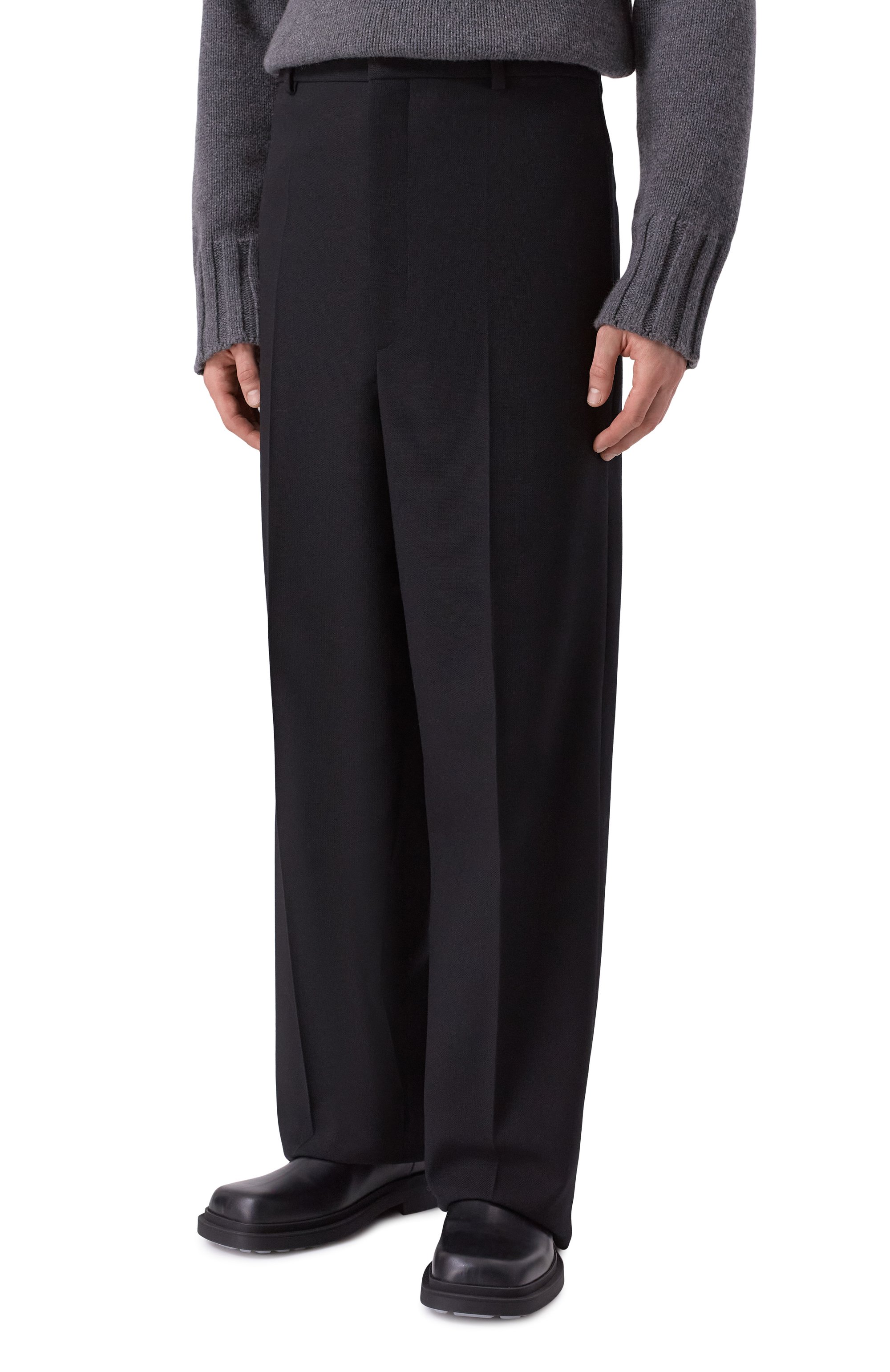 Шерстяные брюки JIL SANDER, арт. J21KA0280/J41557, фото 3