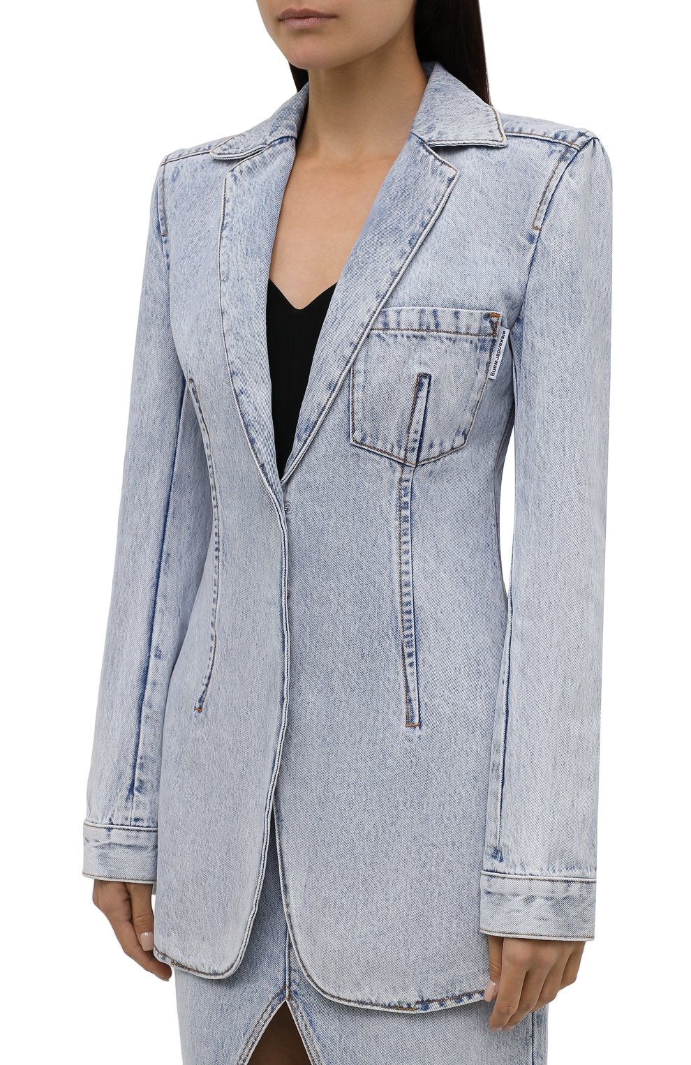 Джинсовый жакет ALEXANDER WANG, арт. 1WC3211470, фото 3