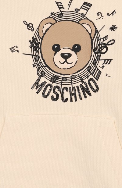 Хлопковое худи MOSCHINO, арт. HUF096/LCA23/4-8, фото 3