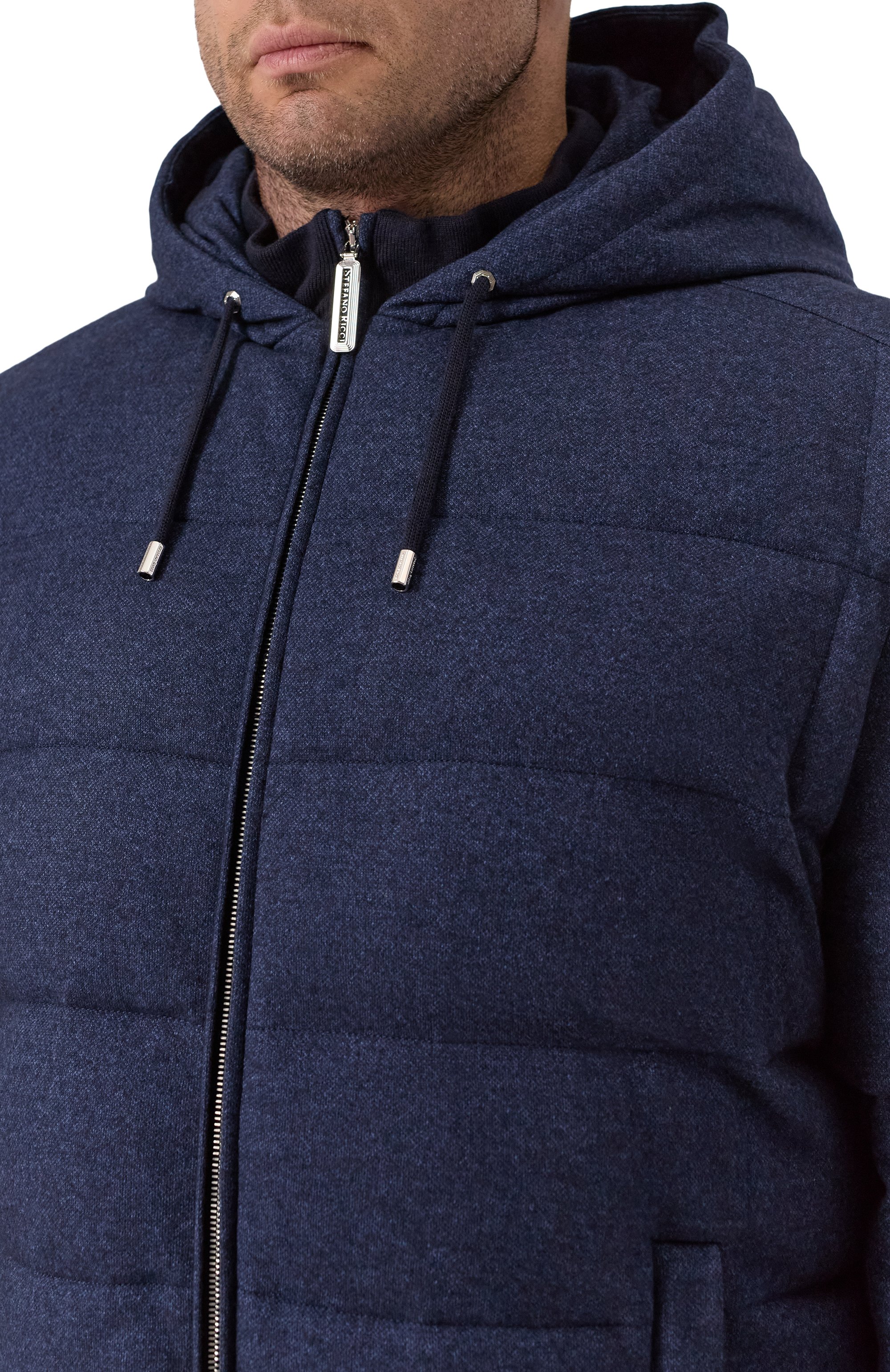 Пуховик из шелка и кашемира STEFANO RICCI, арт. MDJ5300100/4646/60, фото 5