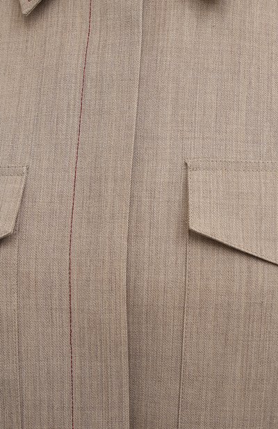 Шерстяная рубашка JIL SANDER, арт. JSPS601005-WS202600, фото 5