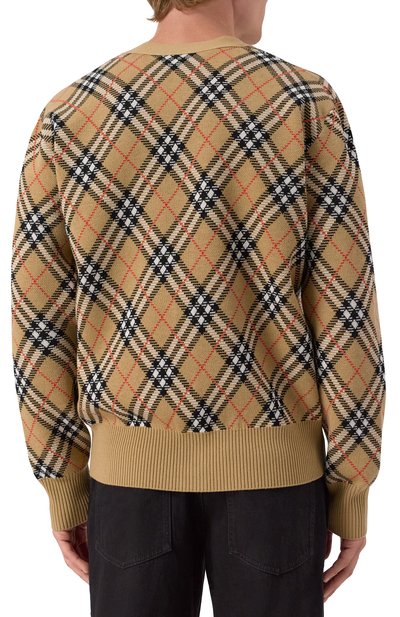 Шерстяной кардиган BURBERRY, арт. 8110629, фото 4