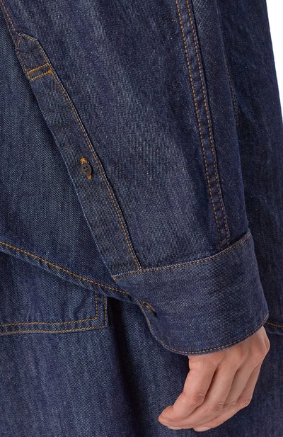 Джинсовая рубашка DRIES VAN NOTEN, арт. 130729/3386, фото 5