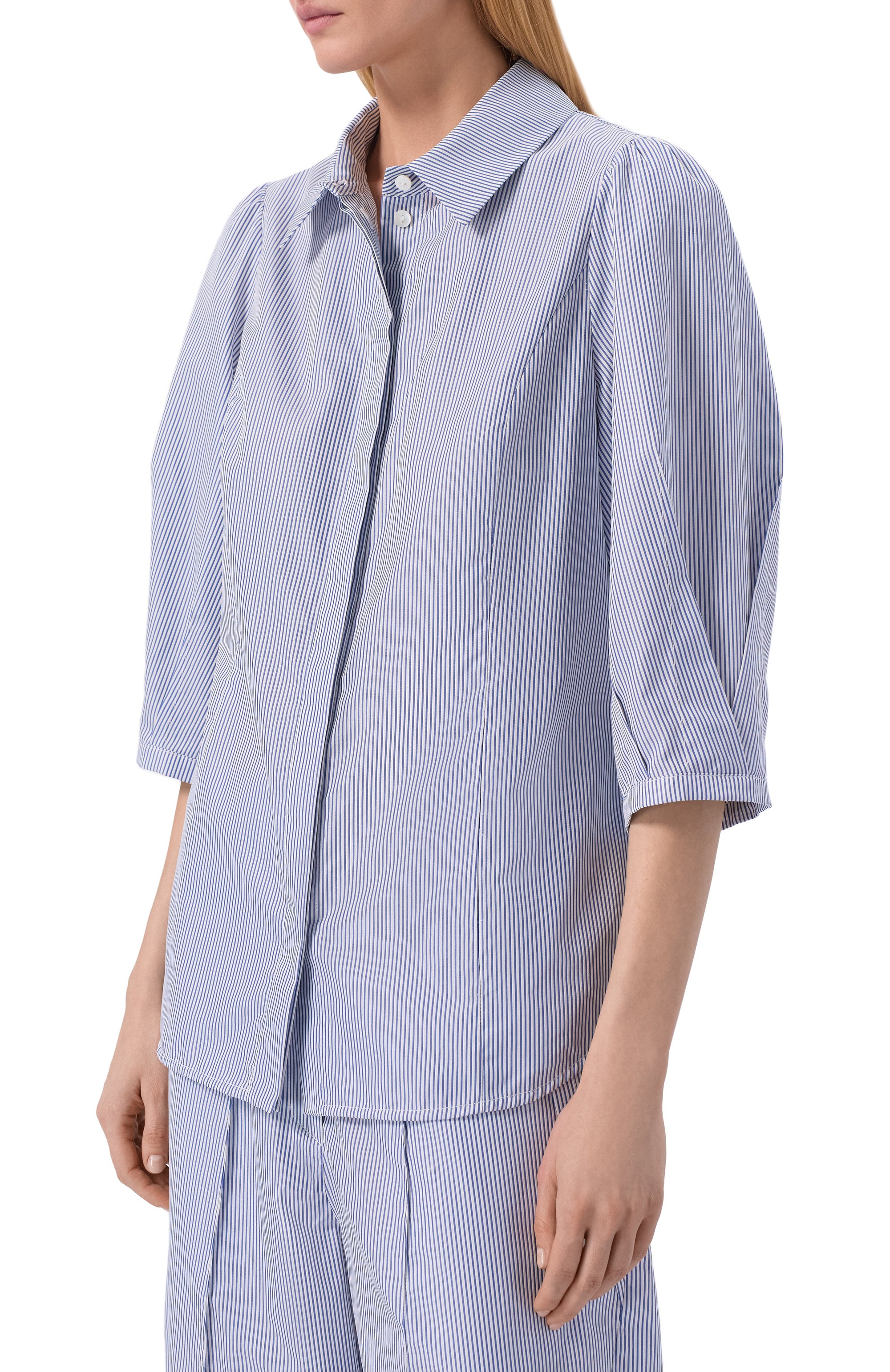 Хлопковая рубашка FREEAGE, арт. WS26.BL028S.1010.1049, фото 3