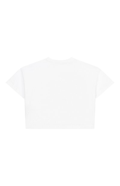 Хлопковая футболка MSGM KIDS, арт. S6MSJGTH173