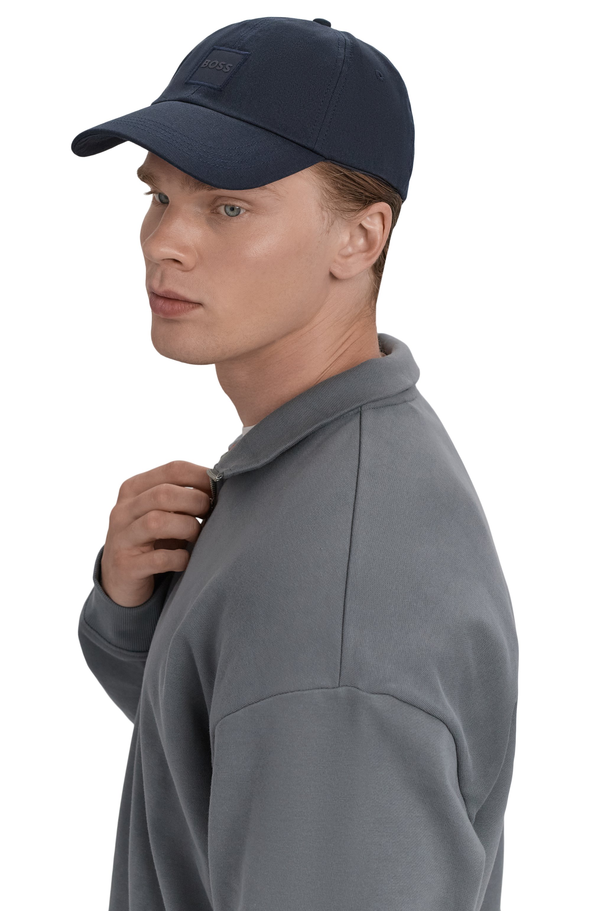 Хлопковая бейсболка BOSS ORANGE, арт. 50535555, фото 2