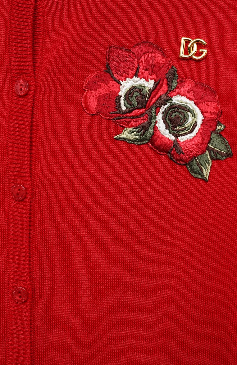 Хлопковый кардиган DOLCE & GABBANA, арт. L5KWK8/JBCCL/8-14, фото 3