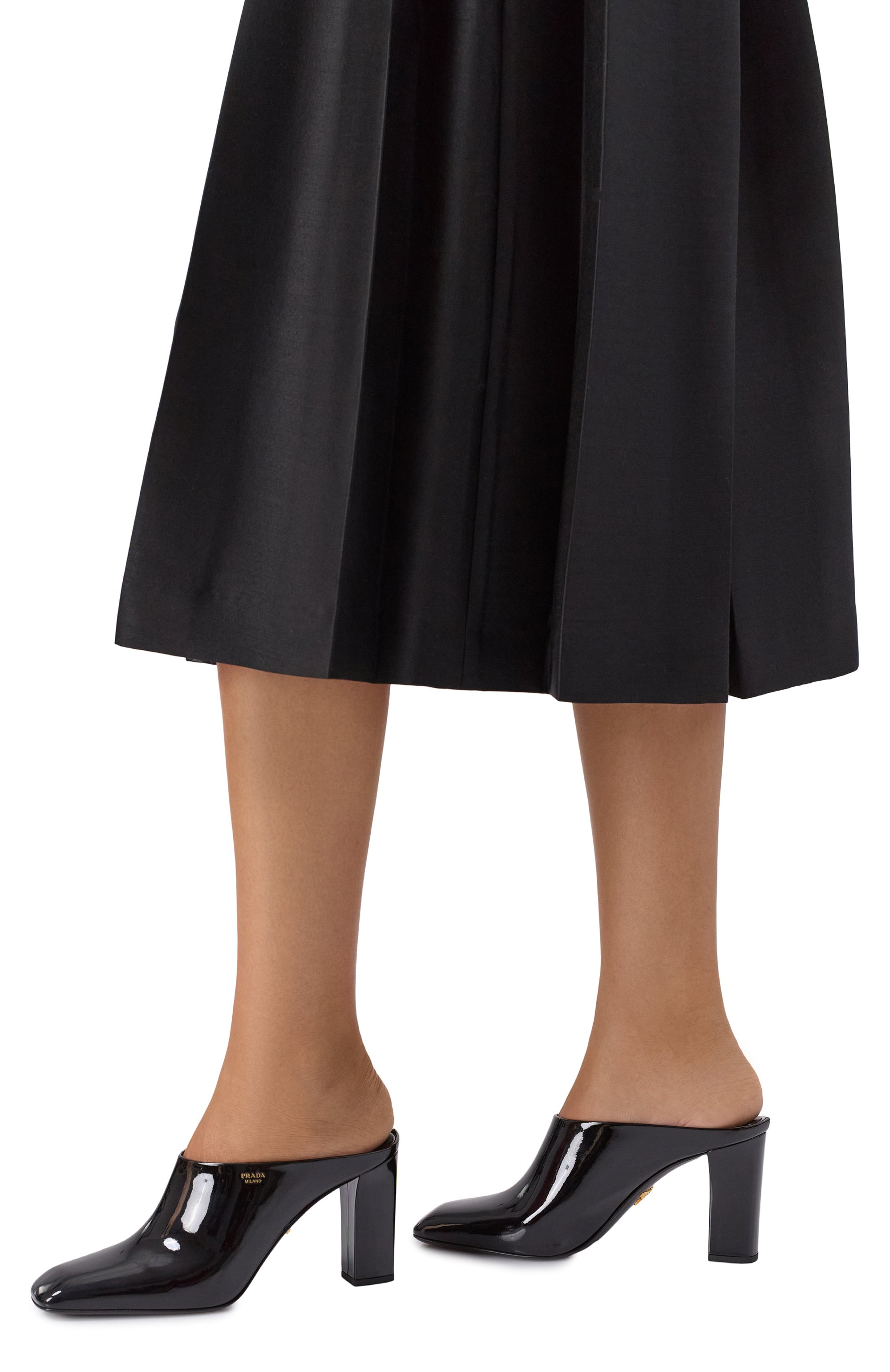 Лакированные мюли PRADA, арт. 1I839N/069, фото 2