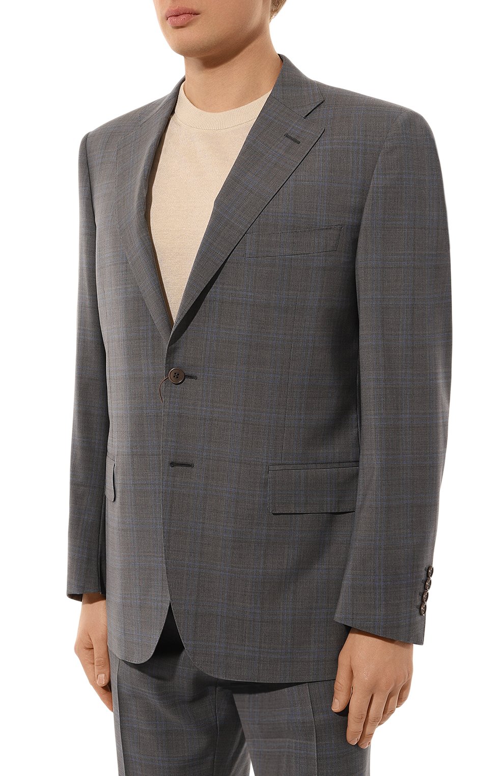 Шерстяной костюм CANALI, арт. 11220/10/FC05193, фото 4