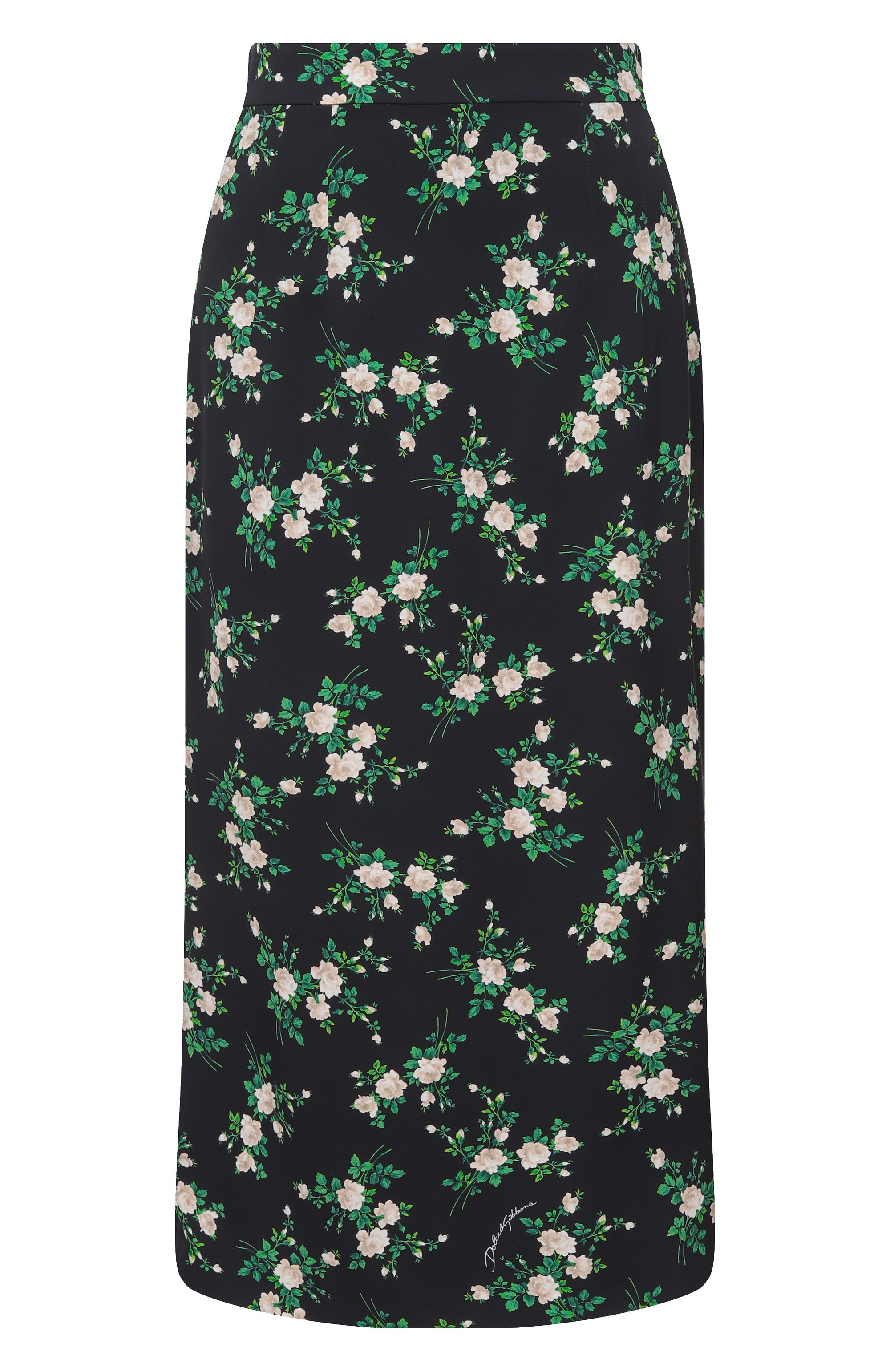 Шелковая юбка DOLCE & GABBANA, арт. F4DDFT/FSA88, фото 1