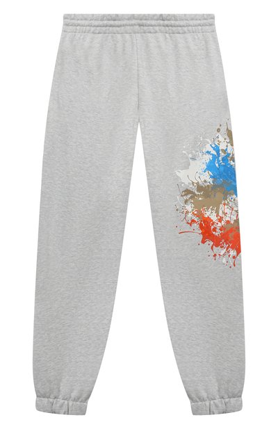 Хлопковые джоггеры MSGM KIDS, арт. MS029550, фото 2