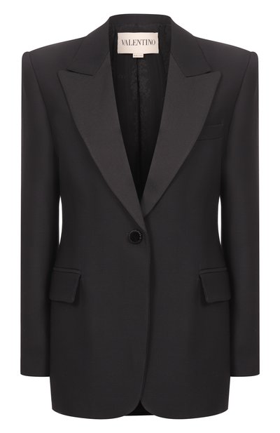 Женский жакет из шерсти и шелка VALENTINO, арт. 7B0CE4V0/1CF