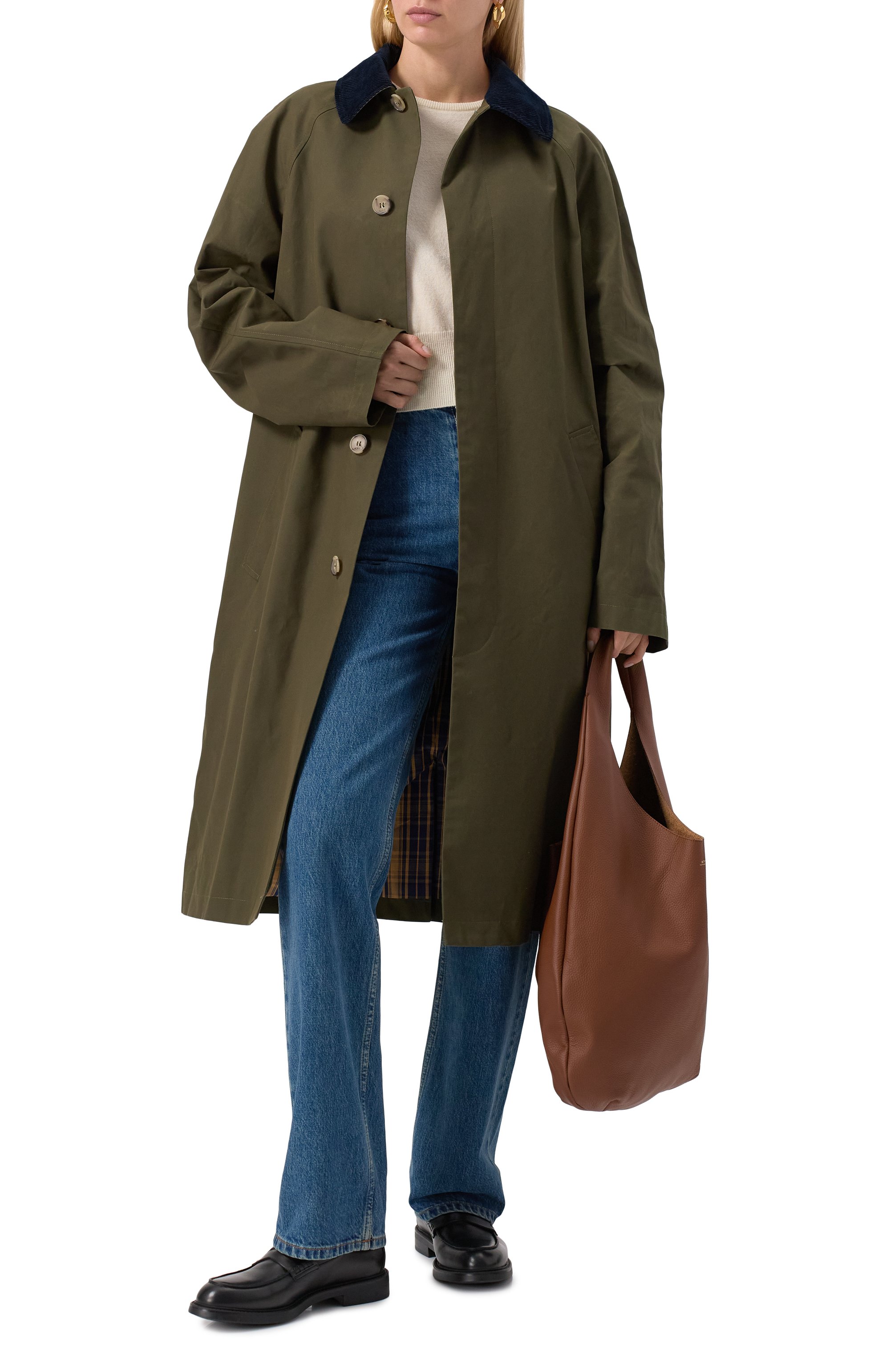 Хлопковый плащ A.P.C., арт. M01548/C0HIL, фото 2