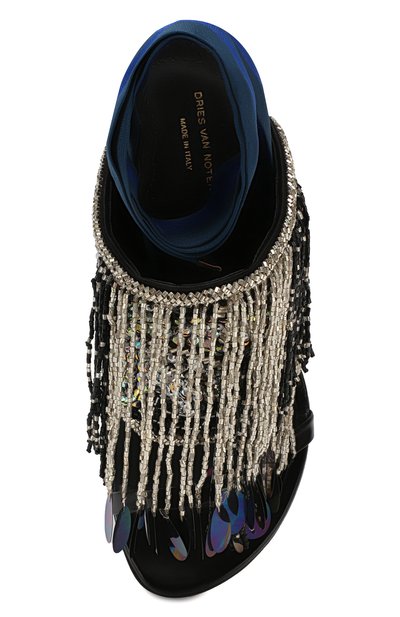 Комбинированные босоножки DRIES VAN NOTEN, арт. WS25/280/100/QU167, фото 5
