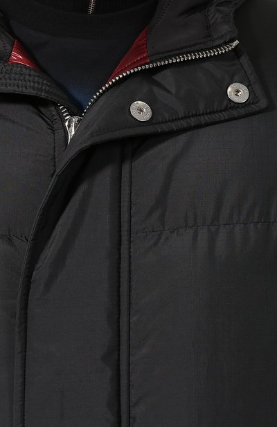 Пуховик PRADA черного цвета по цене 170000 руб., арт. SGN754-1PDN-F0002, фото 5 Пуховик PRADA, арт. SGN754-1PDN-F0002, фото 5