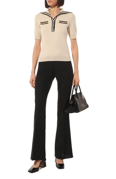 Шерстяные брюки GUCCI, арт. 662266 Z6724, фото 2