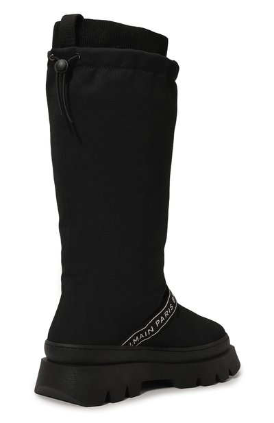 Сапоги BALMAIN черного цвета по цене 69950 руб., арт. BT0R76, фото 3 Сапоги BALMAIN, арт. BT0R76, фото 3