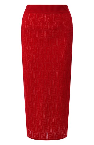 Женская хлопковая юбка FENDI, арт. FZQ586 A8KK