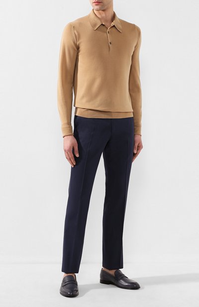 Шерстяное поло JOHN SMEDLEY, арт. D0RSET, фото 2