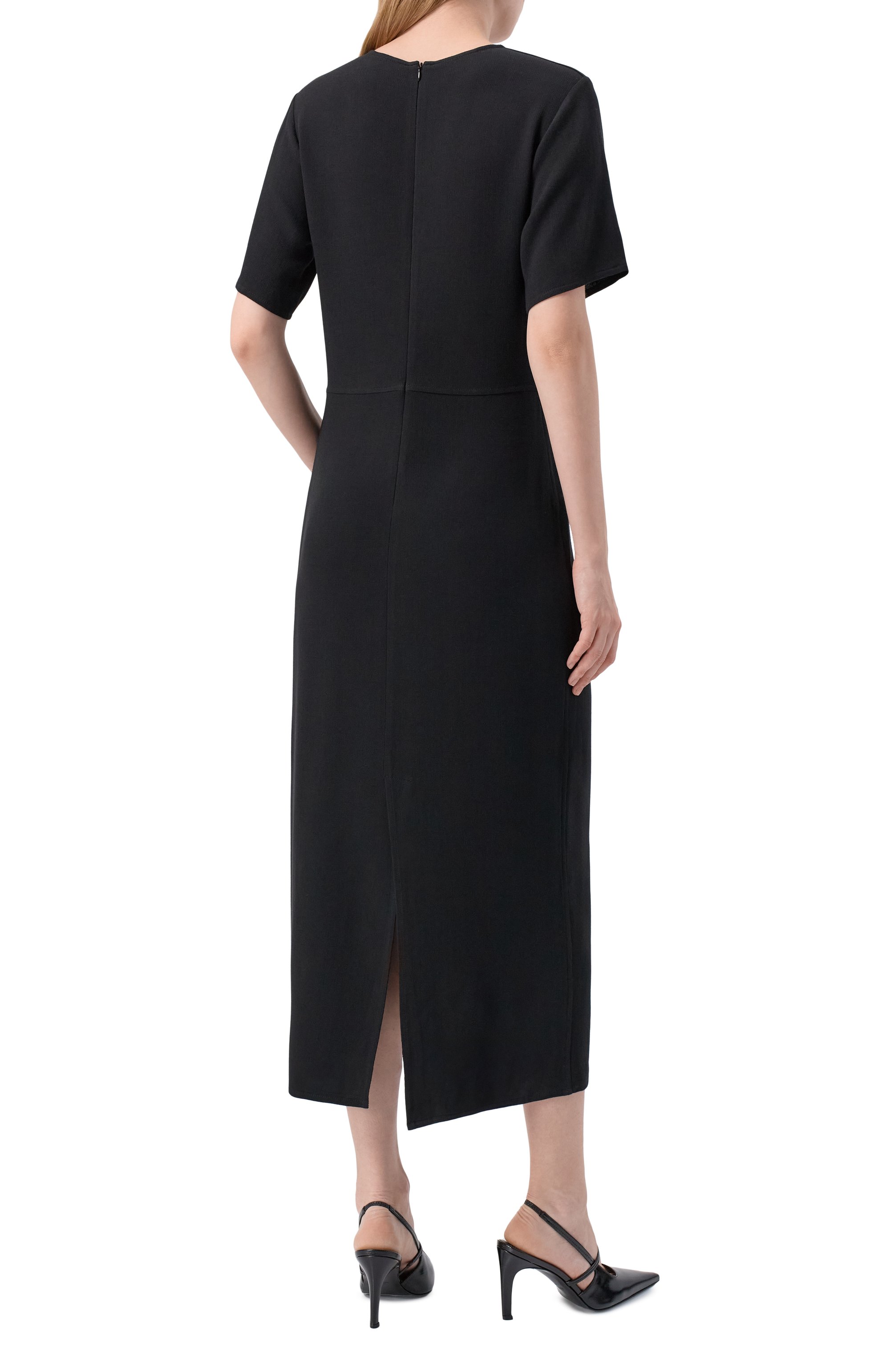 Платье из вискозы и шерсти ANTONELLI FIRENZE, арт. P6478P/890C, фото 3