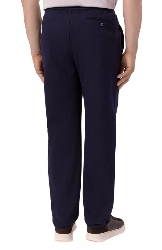 Хлопковые брюки Capobianco 19M702.TS00./58 Синий  19M702.TS00./58 Фото 4