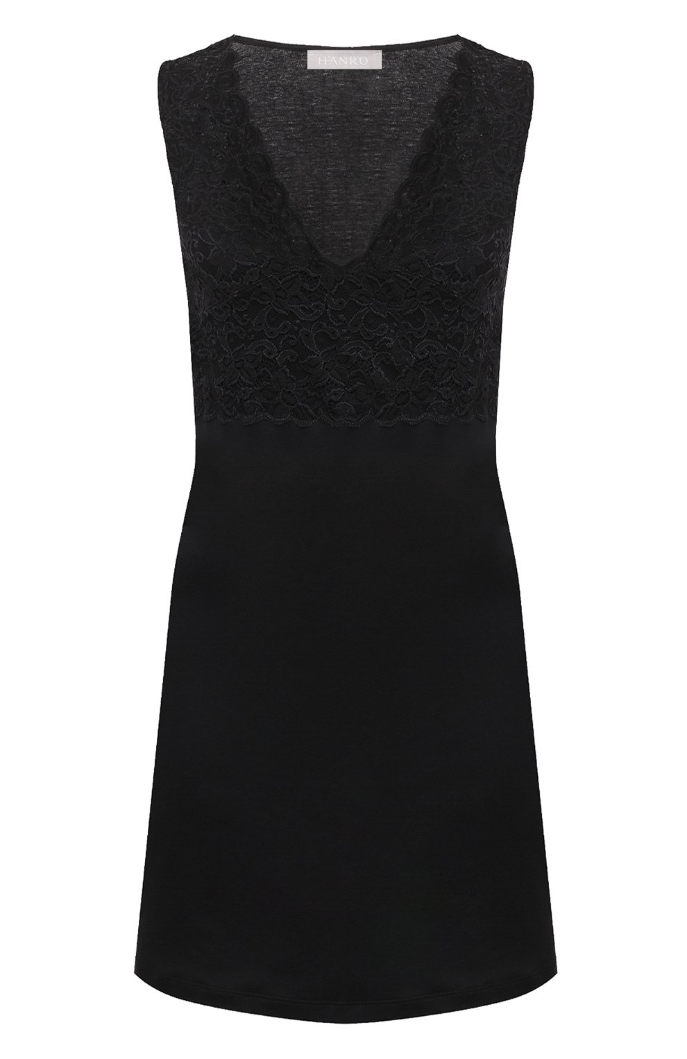 Сорочка HANRO черного цвета по цене 22810 руб., арт. 077929., фото 1 Сорочка HANRO, арт. 077929., фото 1