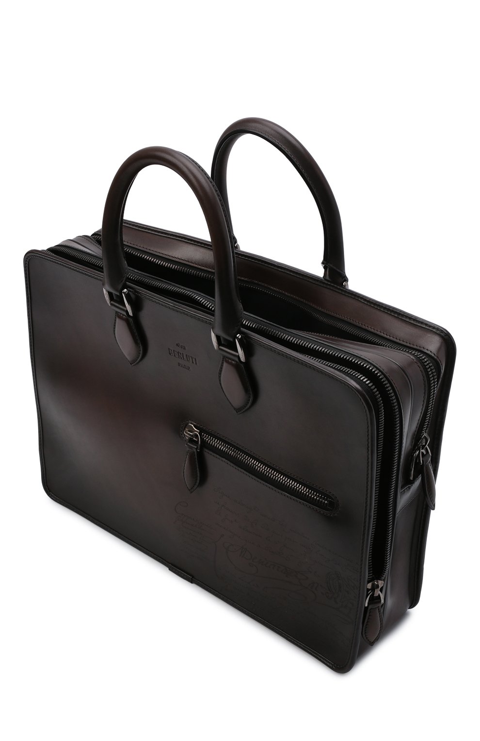 Кожаная сумка для ноутбука BERLUTI, арт. M149250, фото 5