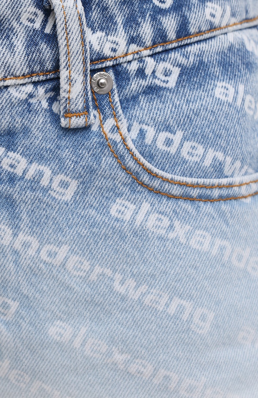 Джинсовые шорты ALEXANDER WANG, арт. 4DC2214930, фото 5