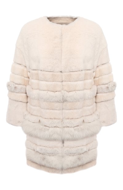 Меховое пальто с укороченным рукавом LORO PIANA, арт. FAI0968, фото 1