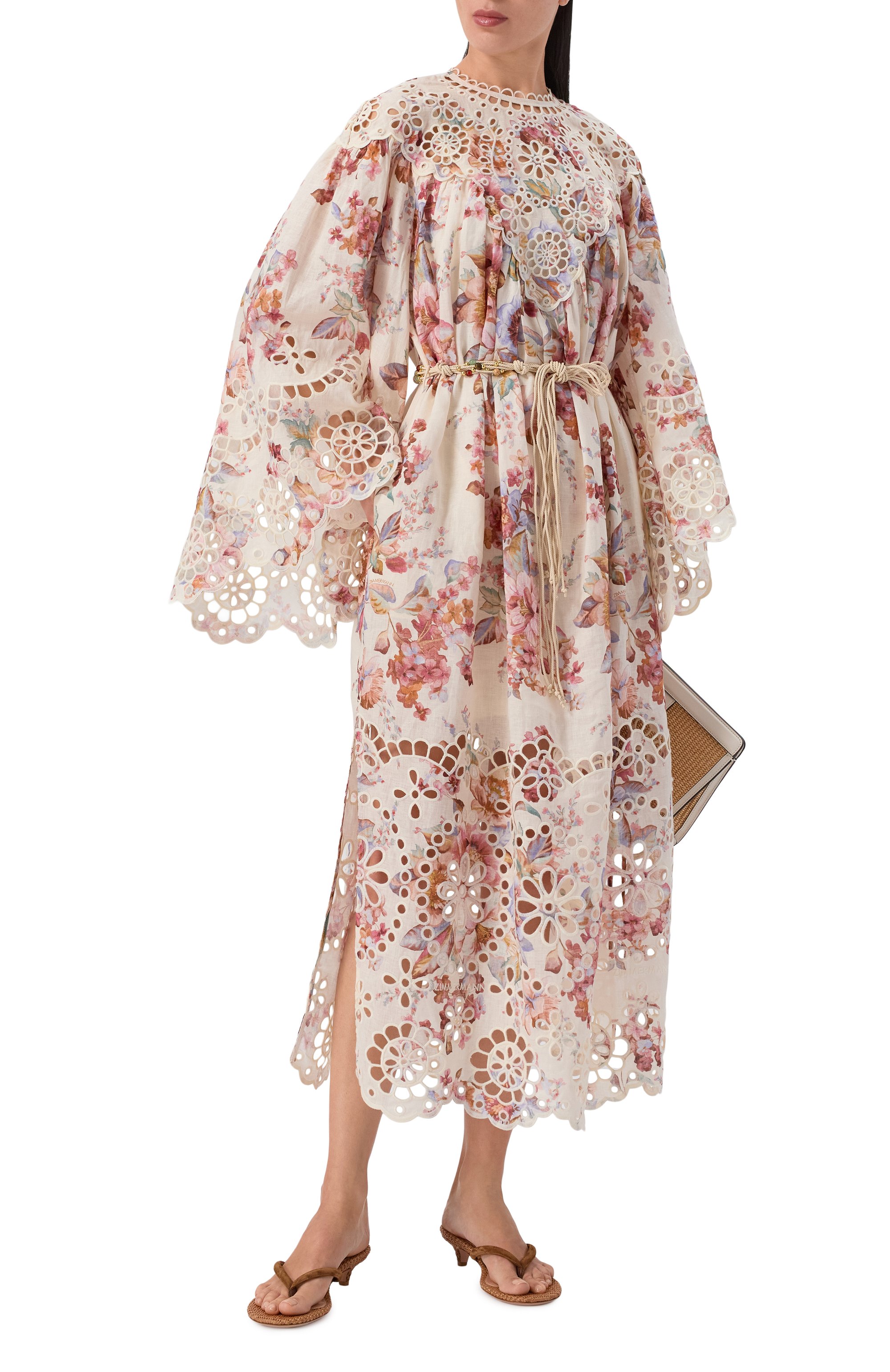 Льняное платье ZIMMERMANN, арт. 5801DRS261, фото 2
