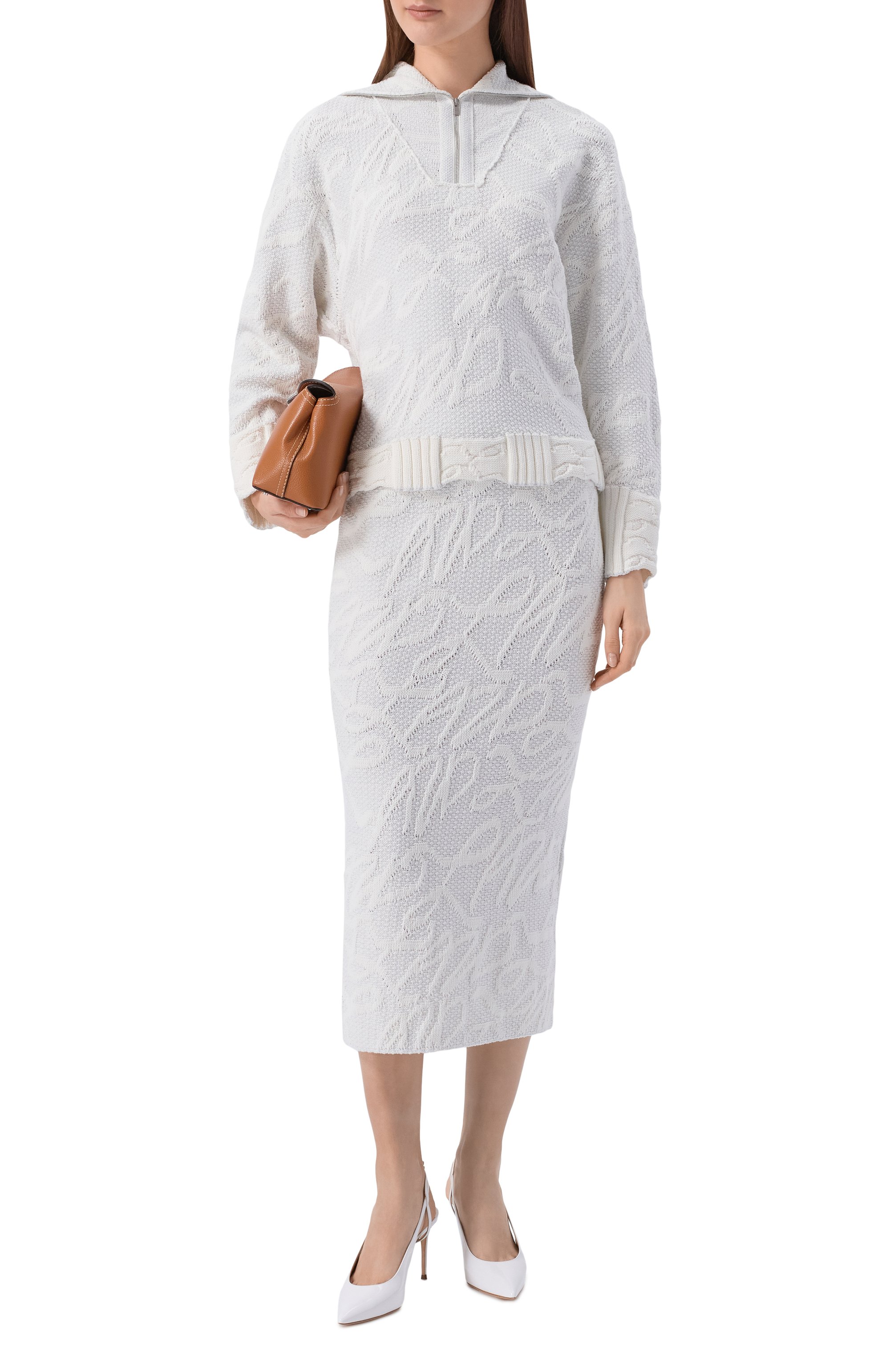 Юбка из хлопка и вискозы AND THE BRAND, арт. S26-SK052-0704-104, фото 2