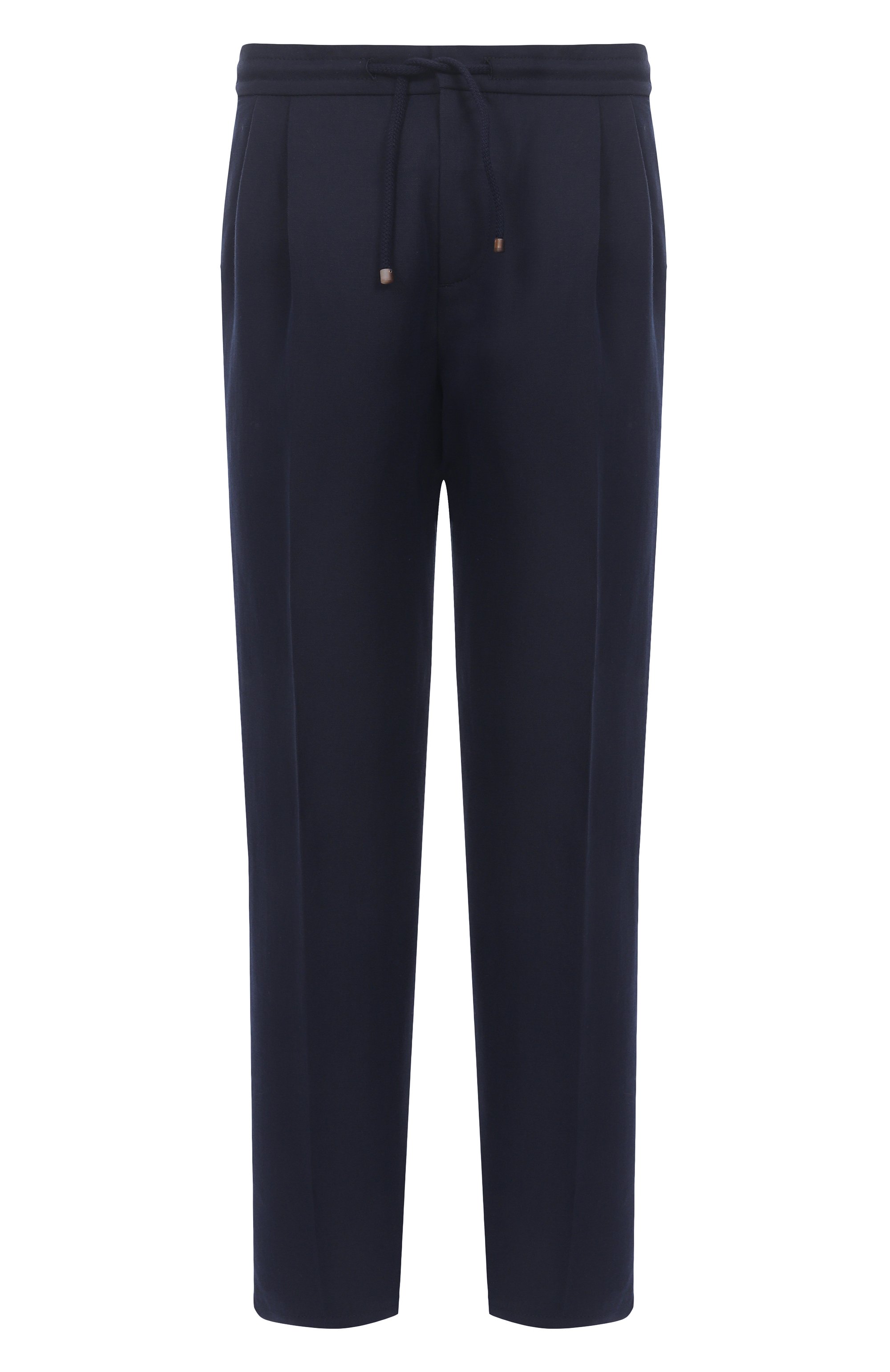 Брюки изо льна и хлопка BRUNELLO CUCINELLI, арт. MH255E1710, фото 1