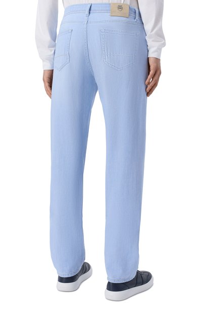 Джинсы roma RICHARD J. BROWN голубого цвета по цене 67350 руб., арт. R0MA RZ/T45, фото 4 Джинсы roma RICHARD J. BROWN, арт. R0MA RZ/T45, фото 4