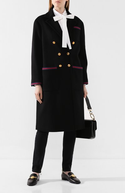 Шерстяное пальто GUCCI, арт. 569916/ZHW03, фото 2