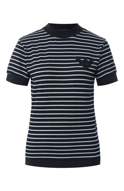 Женская хлопковая футболка EMPORIO ARMANI, арт. 3G2M84/2JSVZ