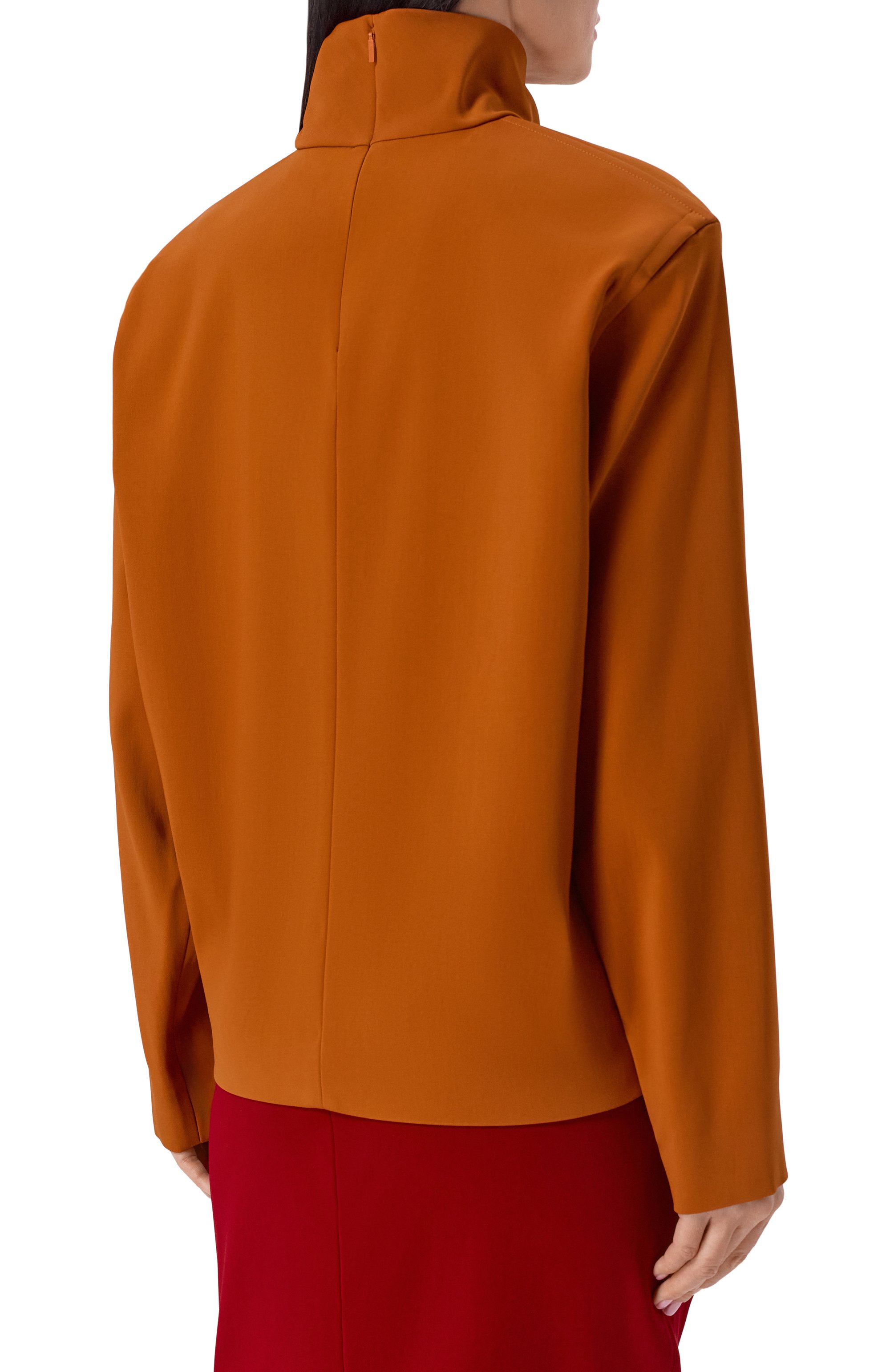 Водолазка из вискозы SAINT LAURENT, арт. 848169/Y5J19, фото 4