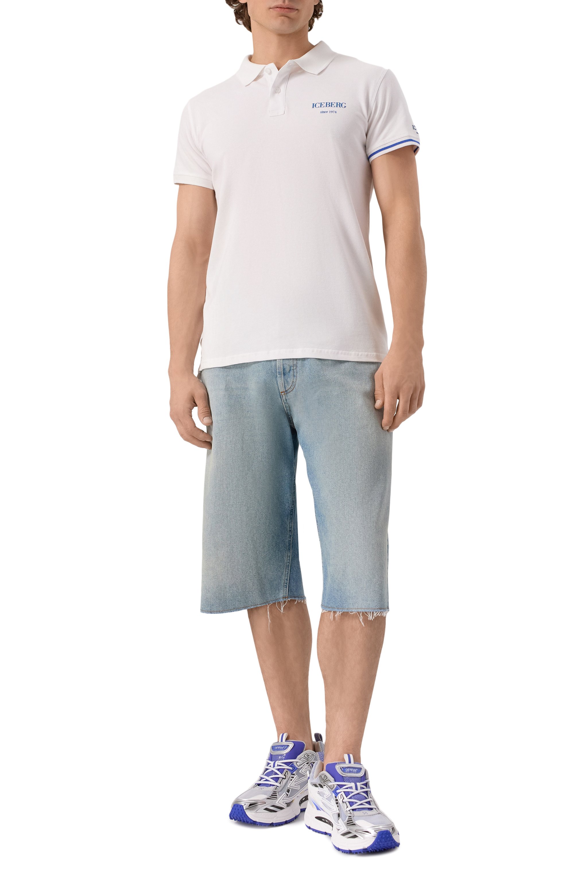 Хлопковое поло ICEBERG, арт. ICE25MPL01, фото 2