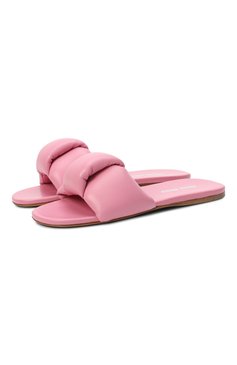 Кожаные шлепанцы MIU MIU, арт. 5XX546-LYB-F0638, фото 1