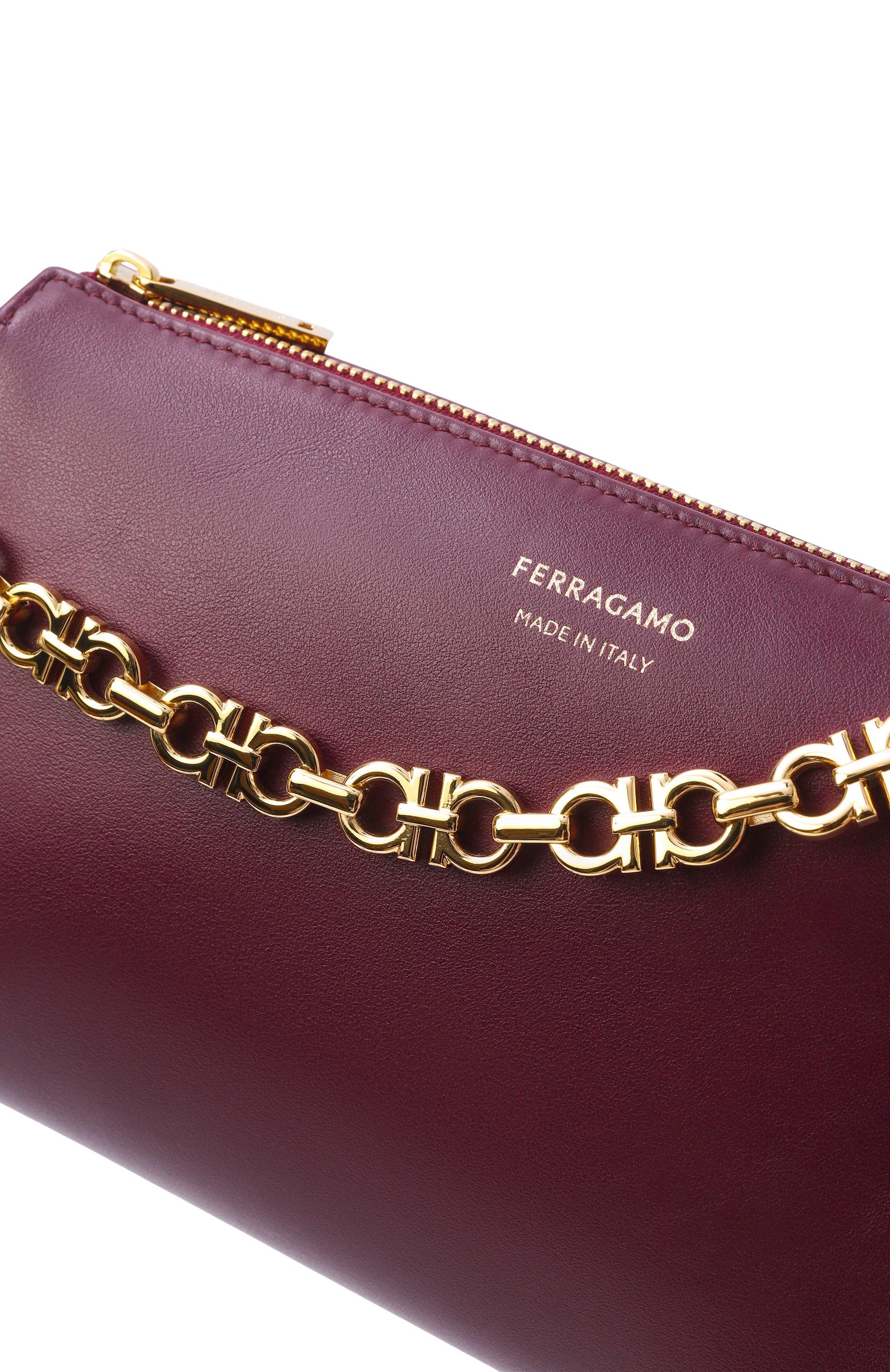 Сумка gancio FERRAGAMO, арт. 221076/790051, фото 6