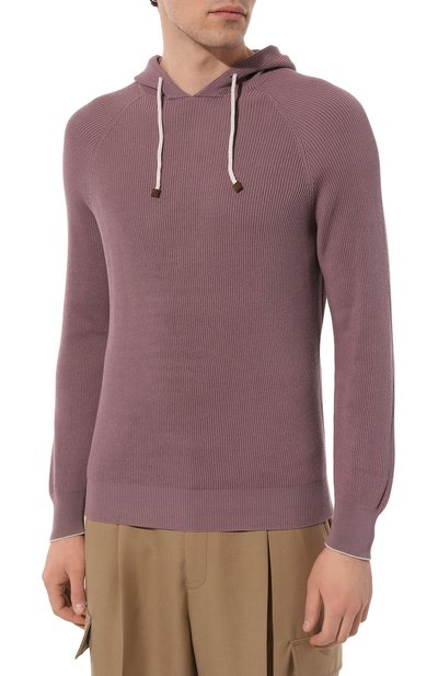 Хлопковое худи BRUNELLO CUCINELLI, арт. M2900B2022, фото 3